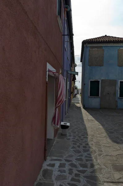 Schönheitsinsel burano, nahe venedig, italien — Stockfoto