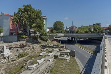 Antik stadyum Philipopolis Plovdiv, Bulgaristan.
