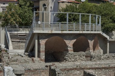 Antik stadyum Philipopolis Plovdiv, Bulgaristan.