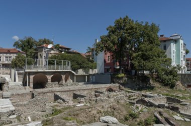 Antik stadyum Philipopolis Plovdiv, Bulgaristan.