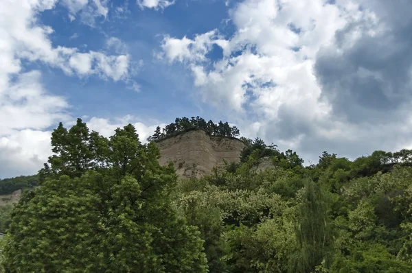 Blick auf die Stadt Melnik — Stockfoto