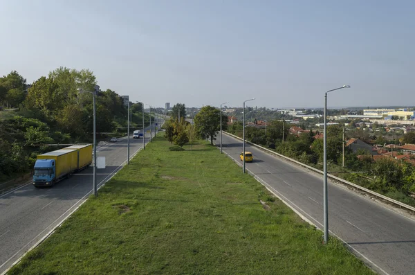 Tilik ke jalan raya Ruse-Sofia — Stok Foto