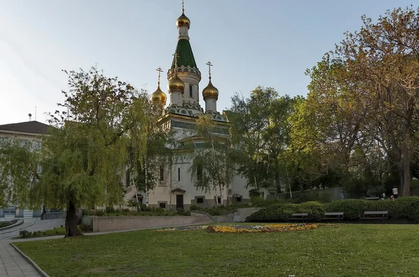 Rus kilise Sofya'da görünümünü Güzellik — Stok fotoğraf