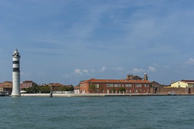 Murano, Italya, Venedik yakın küçük bir ada, üfleme cam ünlü.