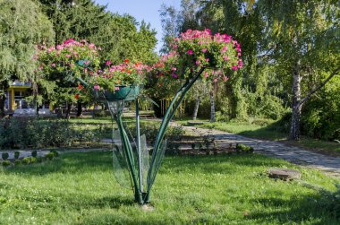 Çiçekli Bahçe Razgrad şehir şekil