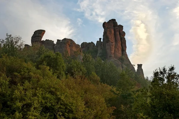 Rocks group formation, in belogradchik rocks — Stock Photo, Image