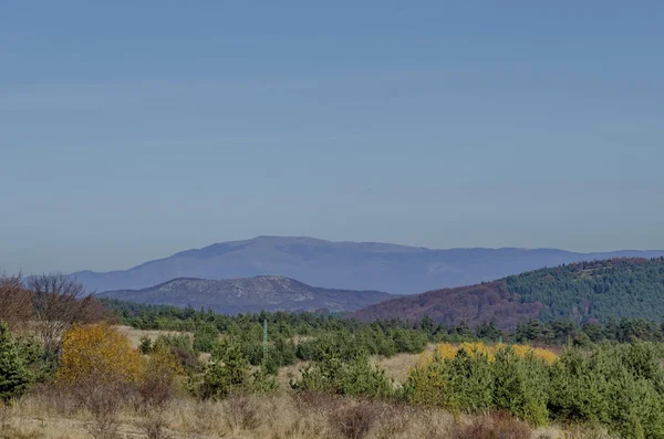 Beauté couleur automnale dans la montagne Plana vers la montagne Rila — Photo