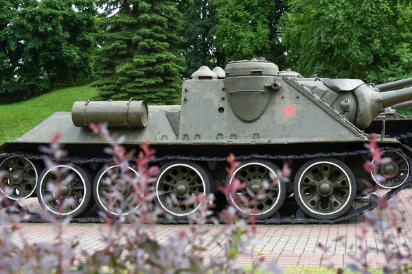 Sovjet Tank Tijdens Tweede Wereldoorlog — Stockfoto