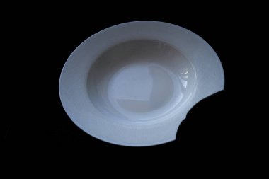 İzole edilmiş yiyecek kasesi