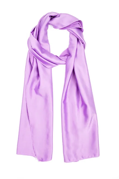 Silk scarf isolated on white background — Stock Photo, Image
