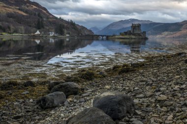 Kyle Lochalsh İskoçya'nın Eilean Donnan kalede