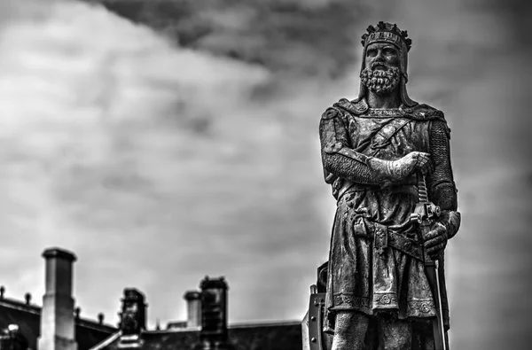 Moody shot of Robert the Bruce — Stock Photo, Image