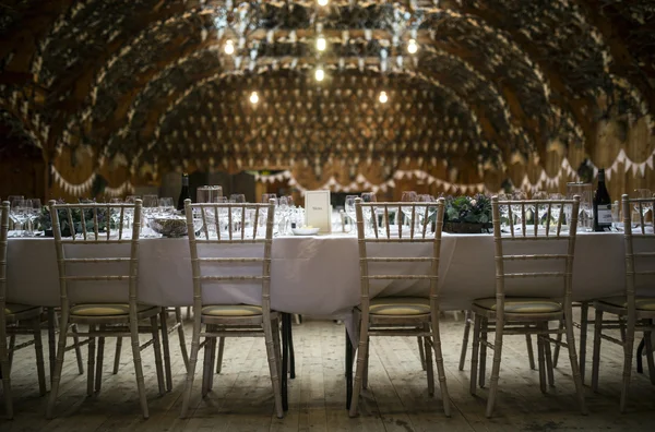 素晴らしい結婚式のテーブル — ストック写真