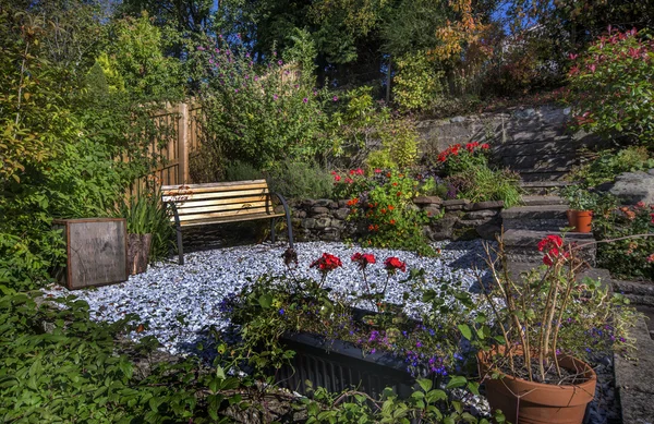 En hemlig trädgård — Stockfoto