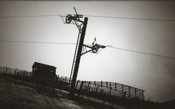 Ski lift — Stock Photo, Image