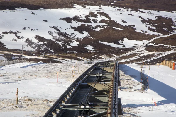 Ferrocarril funicular — Foto de Stock