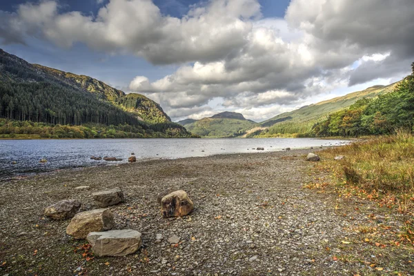 Loch lubnaig weergave — Stockfoto