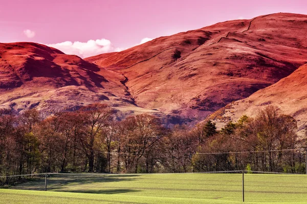 Bergkette in Schottland — Stockfoto