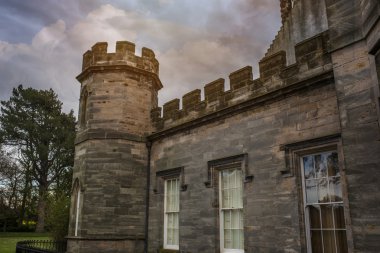 gün batımında Kalesi