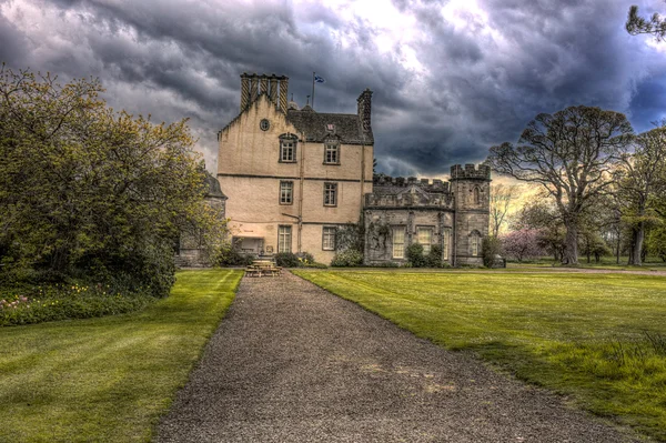 Dramatické Castle view — Stock fotografie