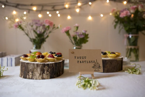 Shot of some Delicious Fruit Tartlets — Stock Photo, Image