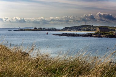 Elie, Fife Scotland dramatik kostal görünümü