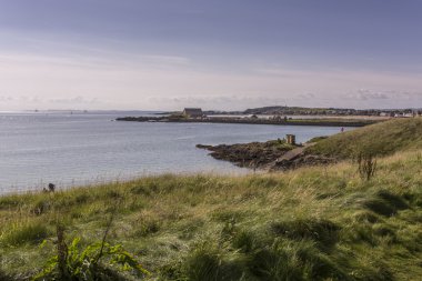 Elie kıyı şeridi uzun görünümü