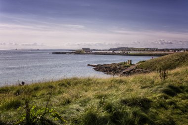 Elie kıyı şeridi uzun görünümü