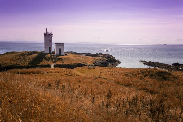Dramatic view of Elie lighthouse — Stock Photo, Image