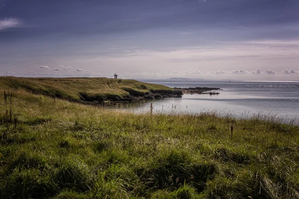 Dramatiska kvällen syn på Elie Skottland — Stockfoto