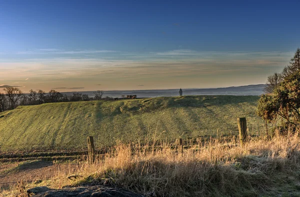 Zonsopgang boven de Stirling veld — Stockfoto