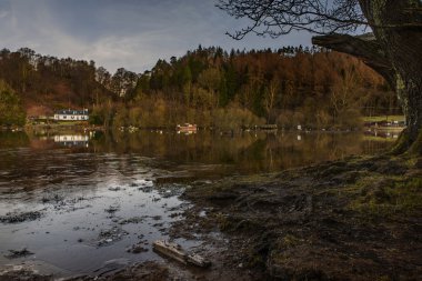 Loch Lomond bardak soğuk kış