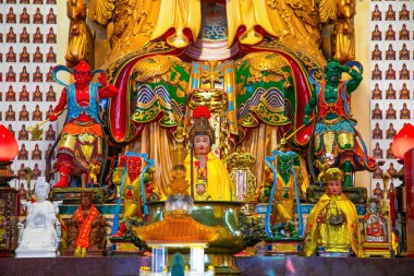 Kuala Lumpur, Malezya. 07.08.2024 en büyük Budist tapınağı Thean Hou, Kuala Lumpur.