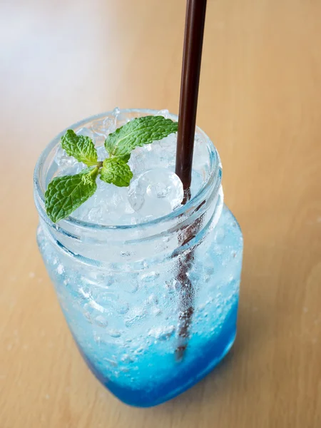 kokteyl mavi hawaii İtalyan soda, select odak