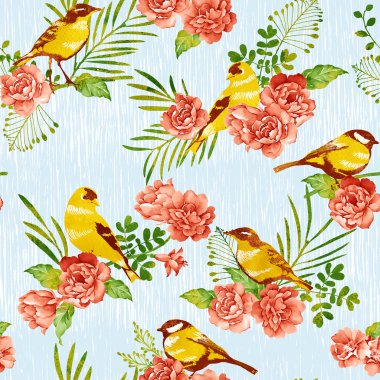 Canlı yinelenen, çiçek  