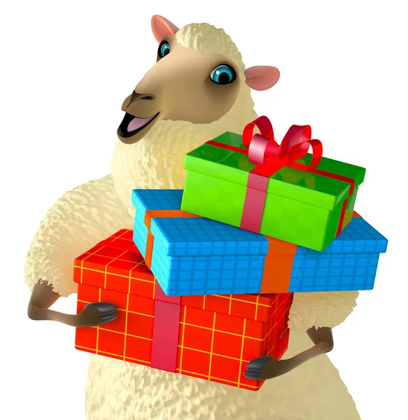 3d sheep — Stock Photo, Image