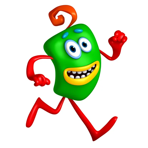 3D Cartoon Monster — Stock Photo, Image