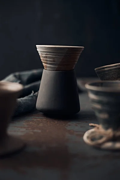 Dripper Drip Server Equipment Dripping Coffee — Stock Photo, Image