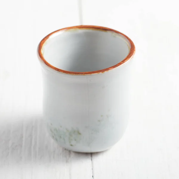 Tea Coffee Cup White Backgroun — Stock Photo, Image