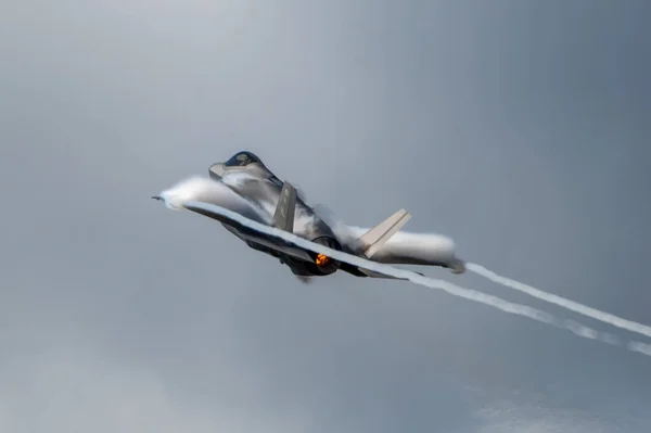 Lightning Performance Lightning Demo Team Lockheed Martin Space Air Show — Stock Photo, Image