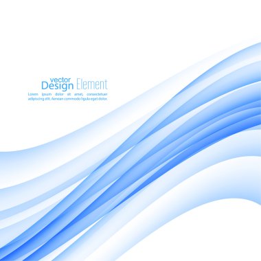 Mavi çizgili soyut arkaplan