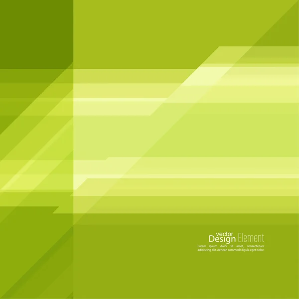 Abstract background with green stripes — Stock Vector