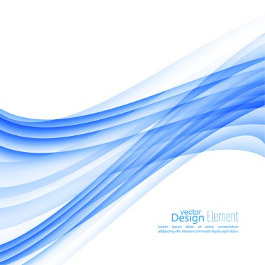 Mavi çizgili soyut arkaplan