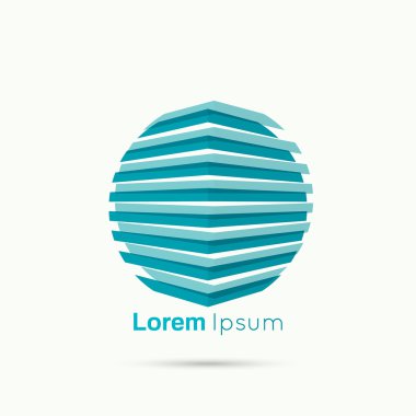 soyut geometrik daire rakamlar.