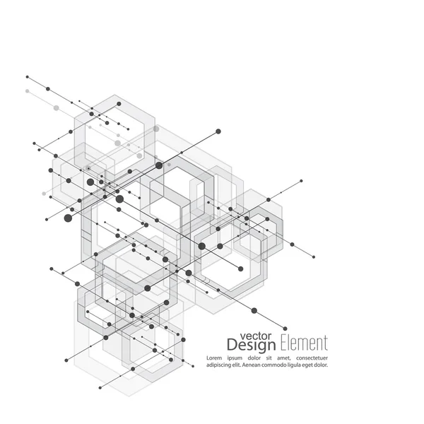 Abstracte keurige achtergrond — Stockvector