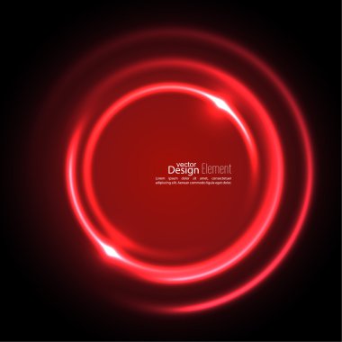 Işıklı dönen ile arka plan