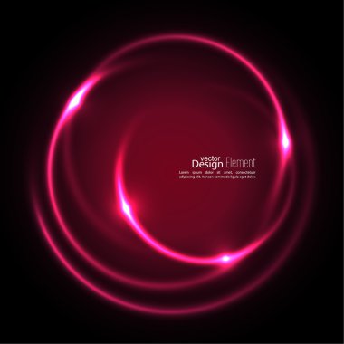 Işıklı dönen ile arka plan