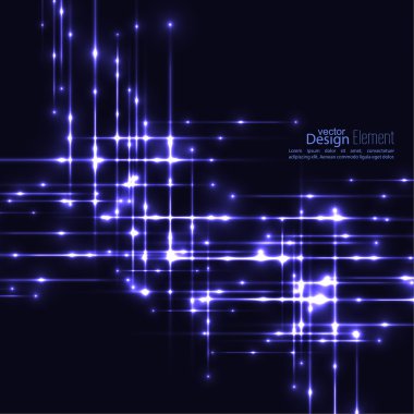 Parlak ışınları ile arka plan