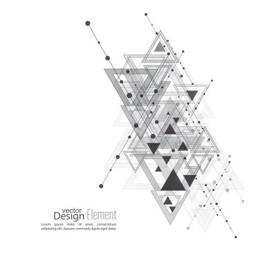 Soyut vektör arkaplanı