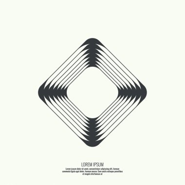 Geometrik şekilli soyut arkaplan